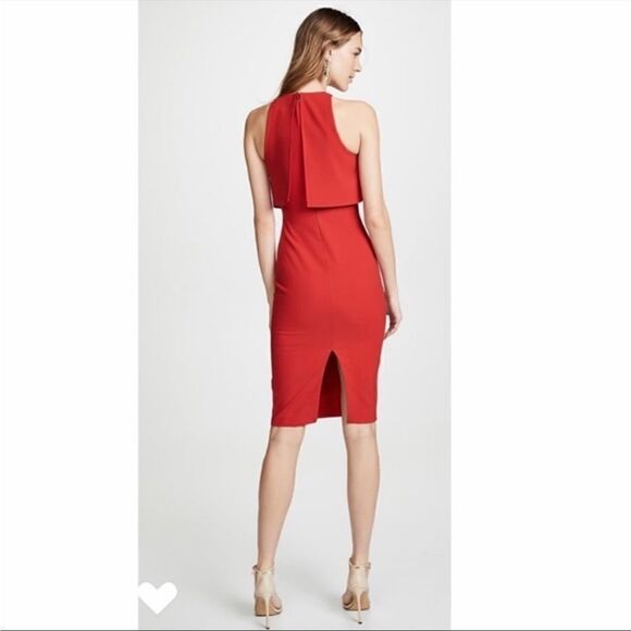 Likely Shayna Midi Dress Scarlet 6 - Picture 3 of 8